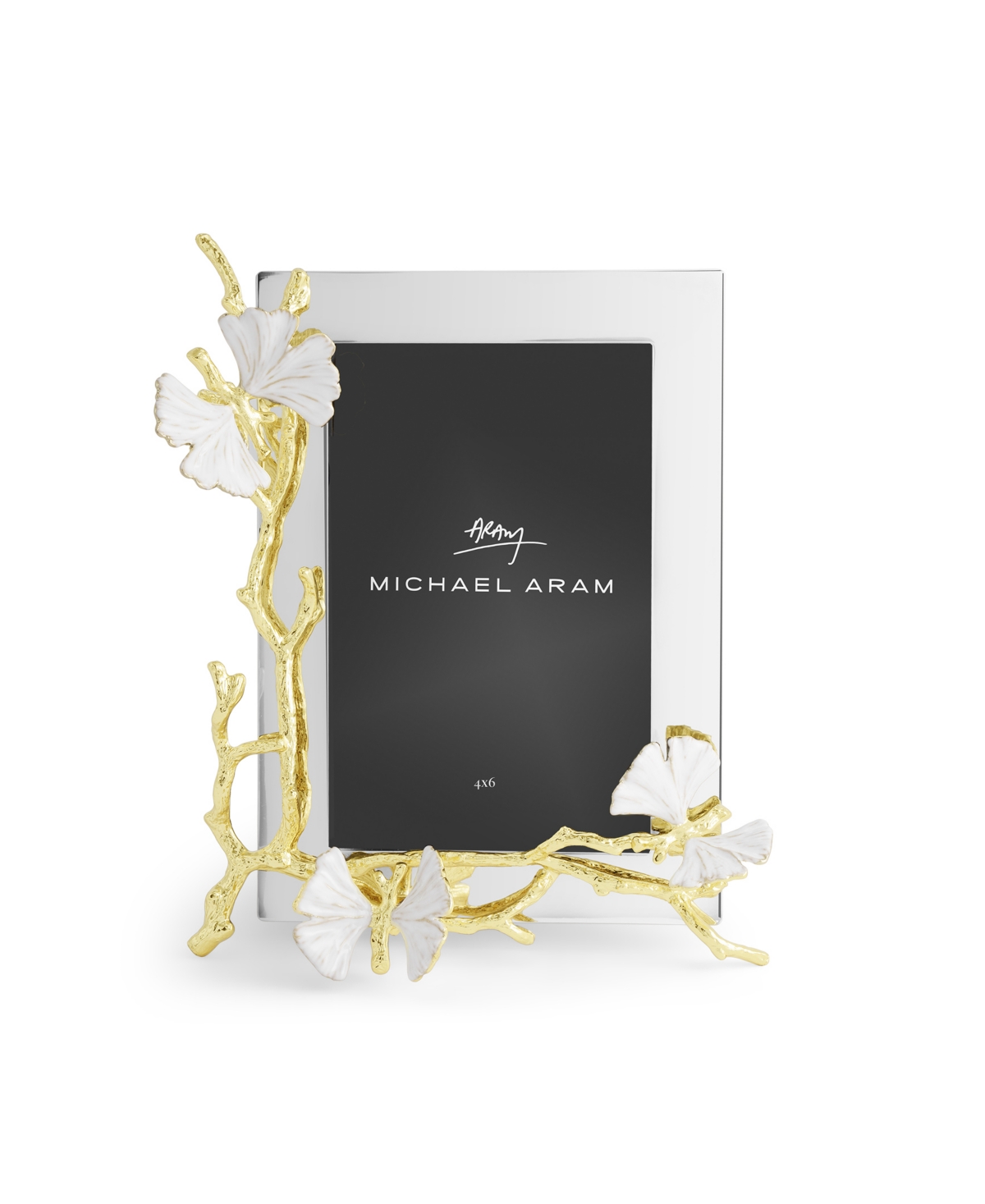 Michael Aram Butterfly Ginkgo Gold Reflective Frame, 4" X 6" In No Color