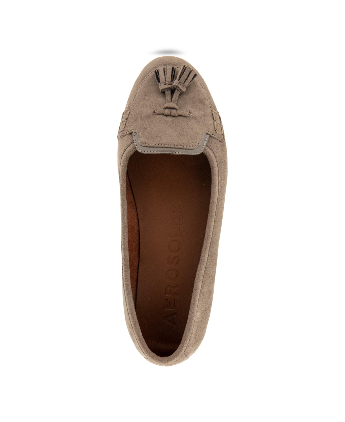 AEROSOLES WOMEN'S BROOKS TASSEL BALLET FLATS 