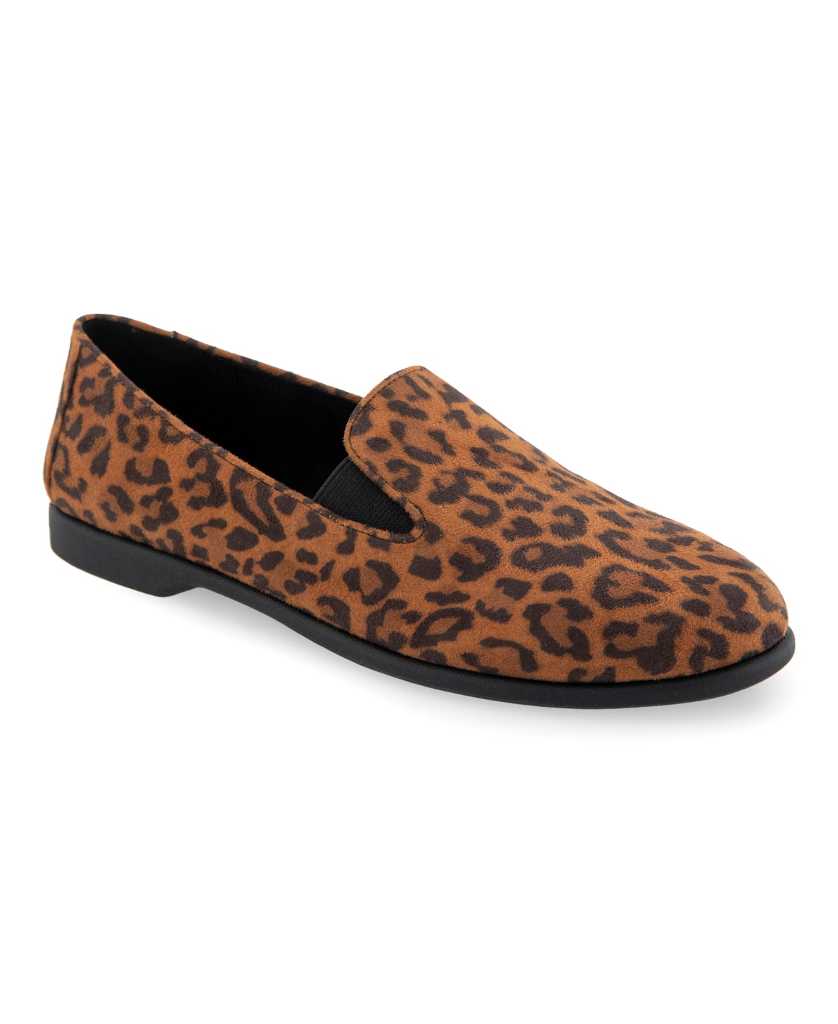 AEROSOLES WOMEN'S NUIT ALMOND TOE LOAFERS 