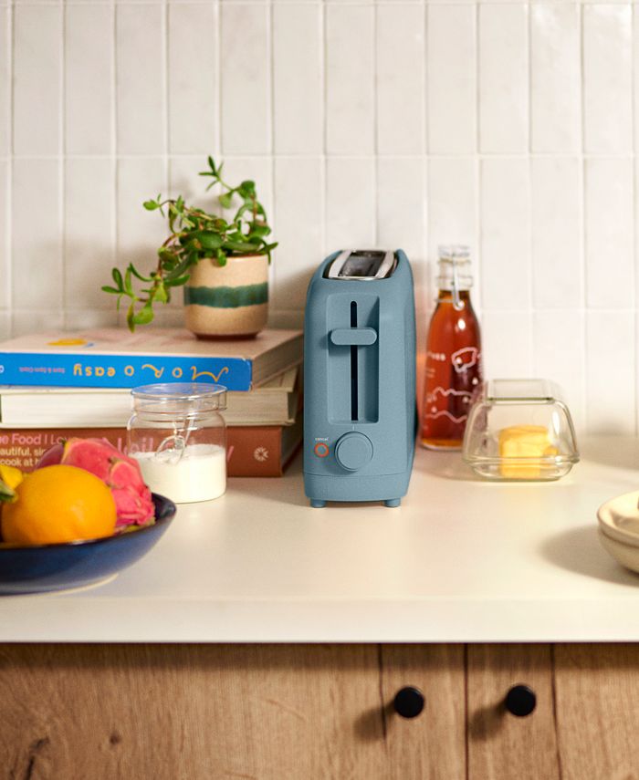 bella 2 Slice Slim Toaster  - Blue ‼️has stains ‼️and may come with missing or broken pieces ‼️