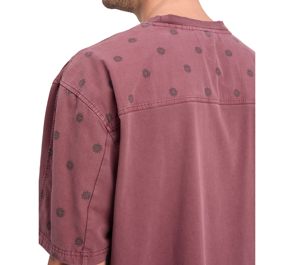 Scotch & Soda Men's Relaxed-Fit Cut & Sew Garment-Dyed T-Shirt