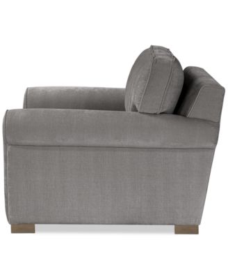 Marlyann Fabric Roll Arm Accent Chair