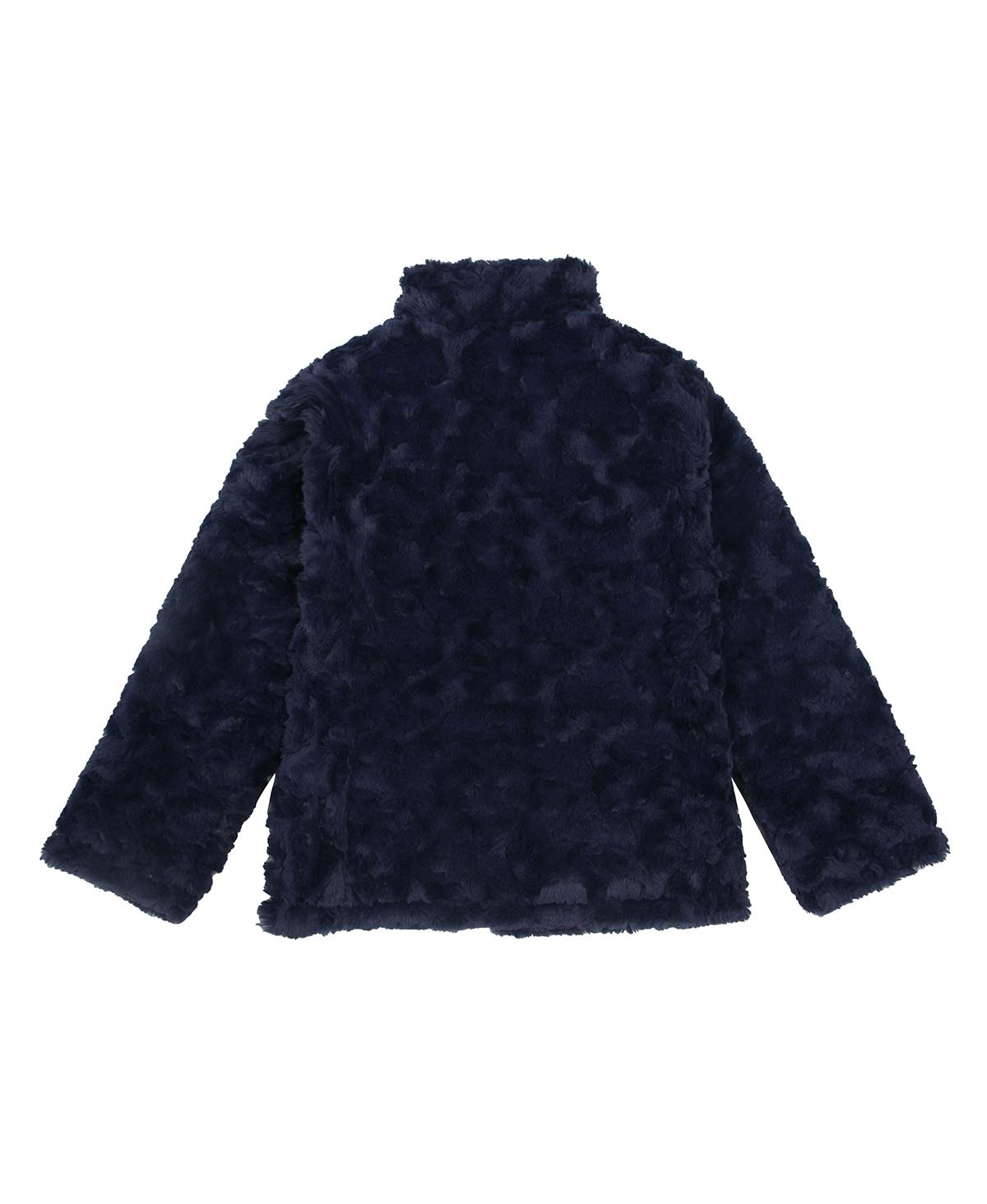 Rokka&Rolla Girls Reversible Sherpa Fleece Puffer Jacket - Rose Pink