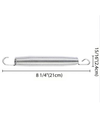 8.25" Trampoline Springs Heavy Duty Replacement Springs Trampoline Accessories Trampoline Parts (Pack of 80)