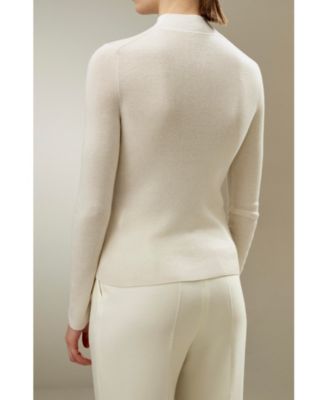 Women's Essential Cashmere Blend Sweater Top