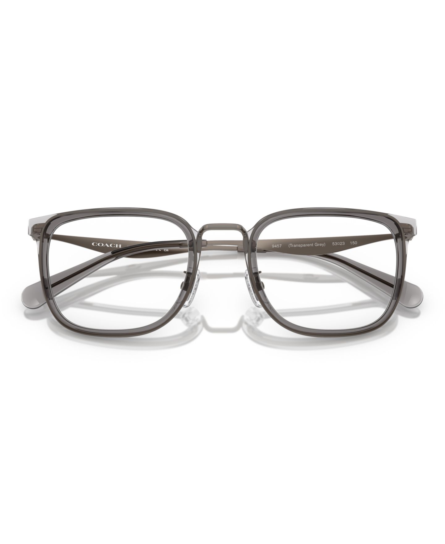 Мужские очки COACH Man Square Metal HC5177 Eyeglasses, цвет: Прозрачный — фото 15