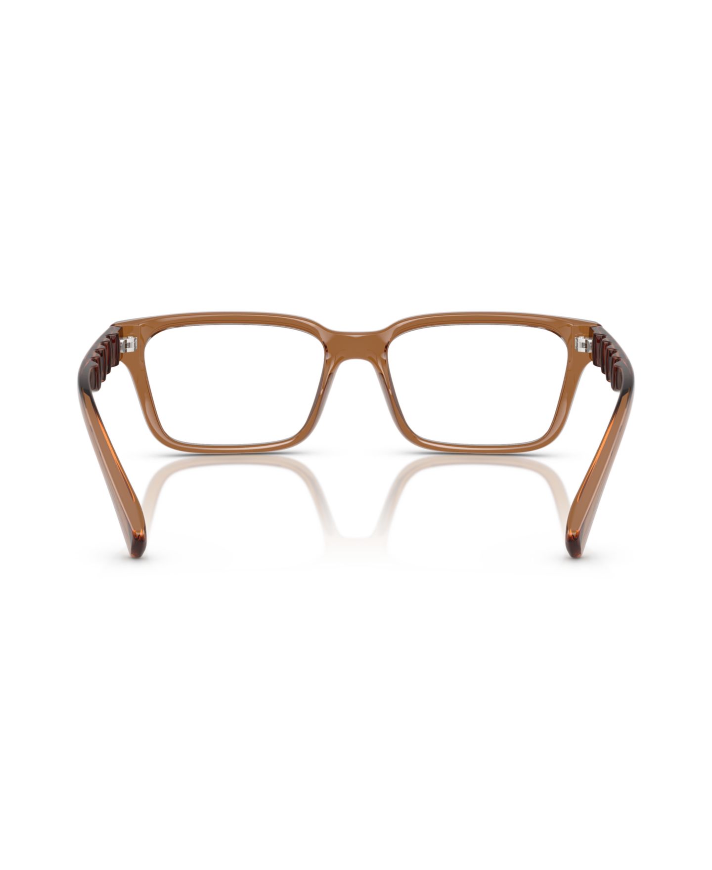 Мужские очки Armani Exchange Man Rectangle Plastic AX3116 Eyeglasses, цвет: Блестящий прозрачный — фото 13