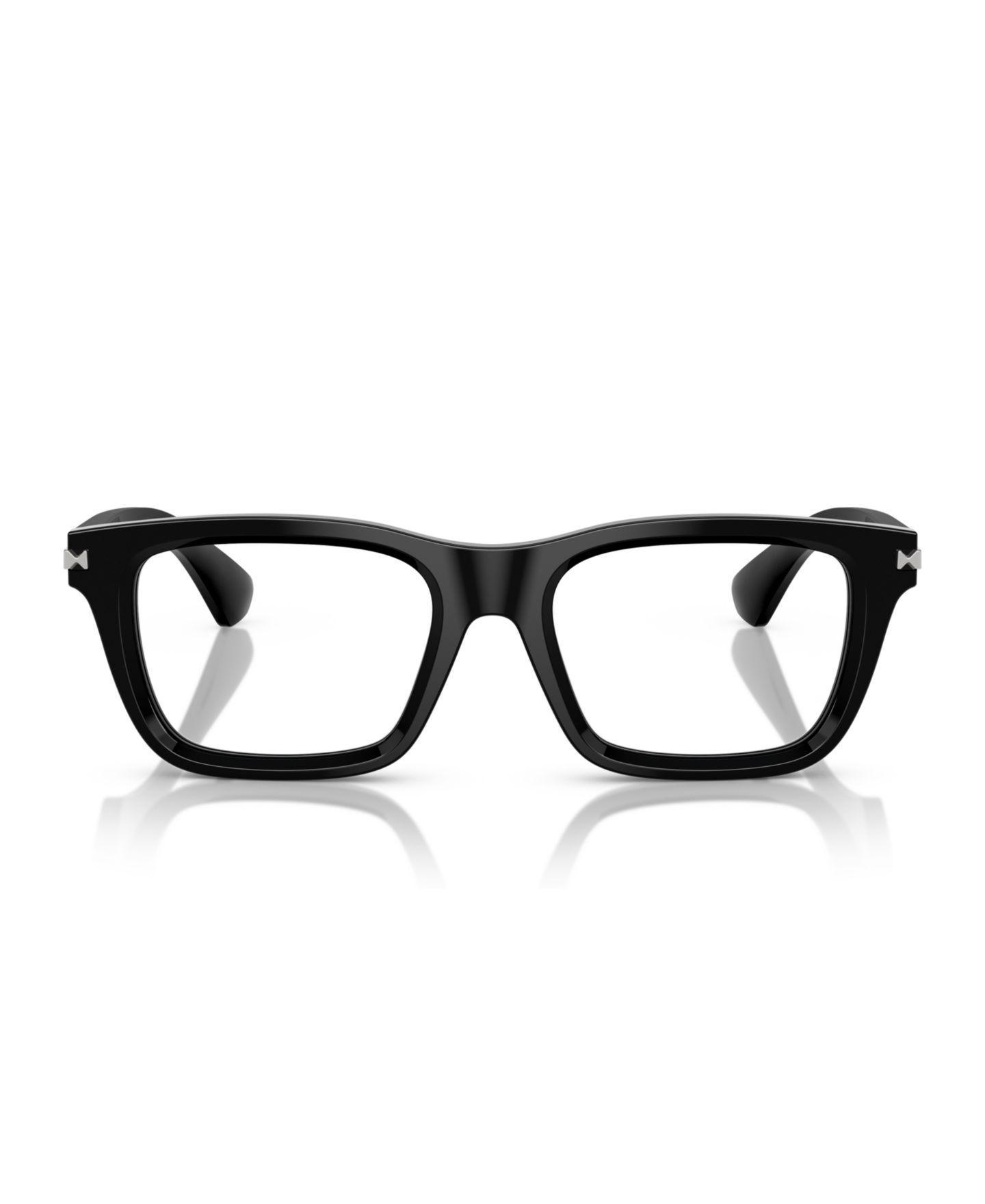 Мужские очки Burberry Man Rectangle Plastic BE2419 Eyeglasses, цвет: Чёрный — фото 2