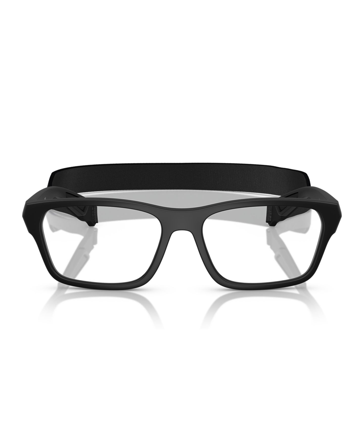 Мужские очки PRADA LINEA ROSSA Man Pillow Plastic PS 03RV Eyeglasses, цвет: Матовый чёрный — фото 2