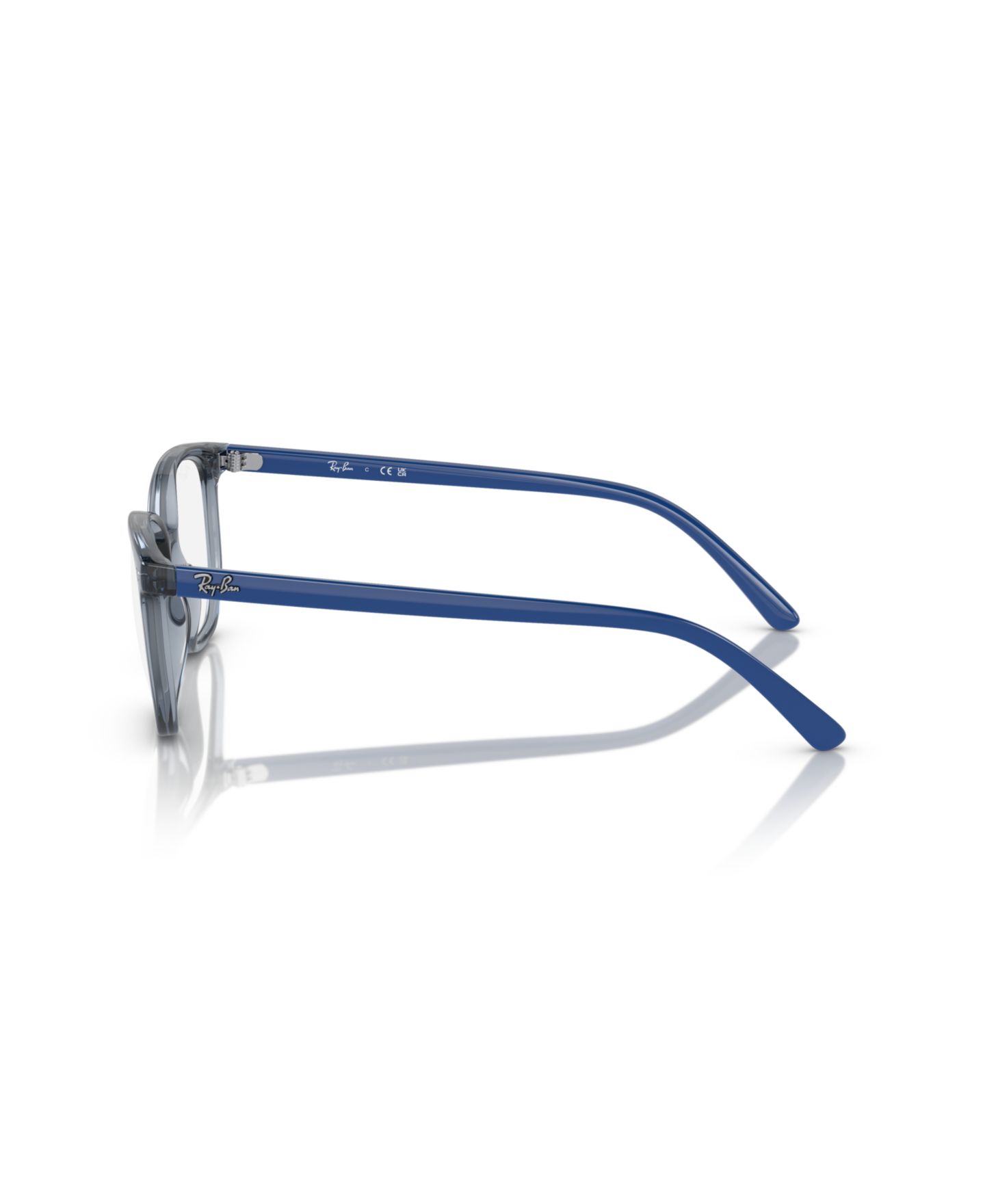 Детские очки Ray-Ban Irregular Plastic RB9097V Elliot Eyeglasses(Ages 04-06), цвет: Розовый — фото 8