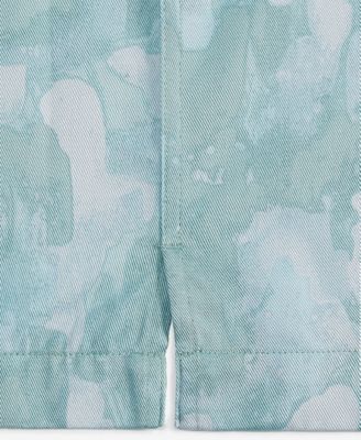 Men's Relaxed-Fit Printed Button-Down Camp Shirt, Created for Macy's 