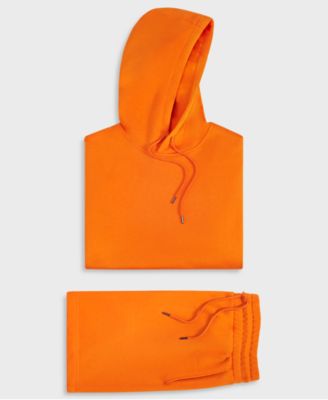 Men's Relaxed Fleece Hoodie & Pull-On Shorts, Created for Macy's