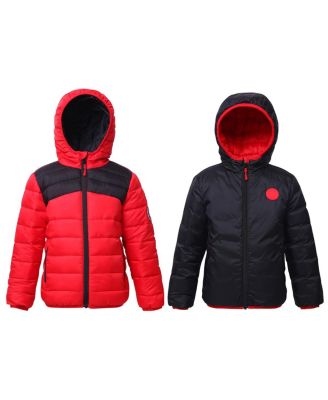 Boys Reversible Lightweight Puffer Jacket