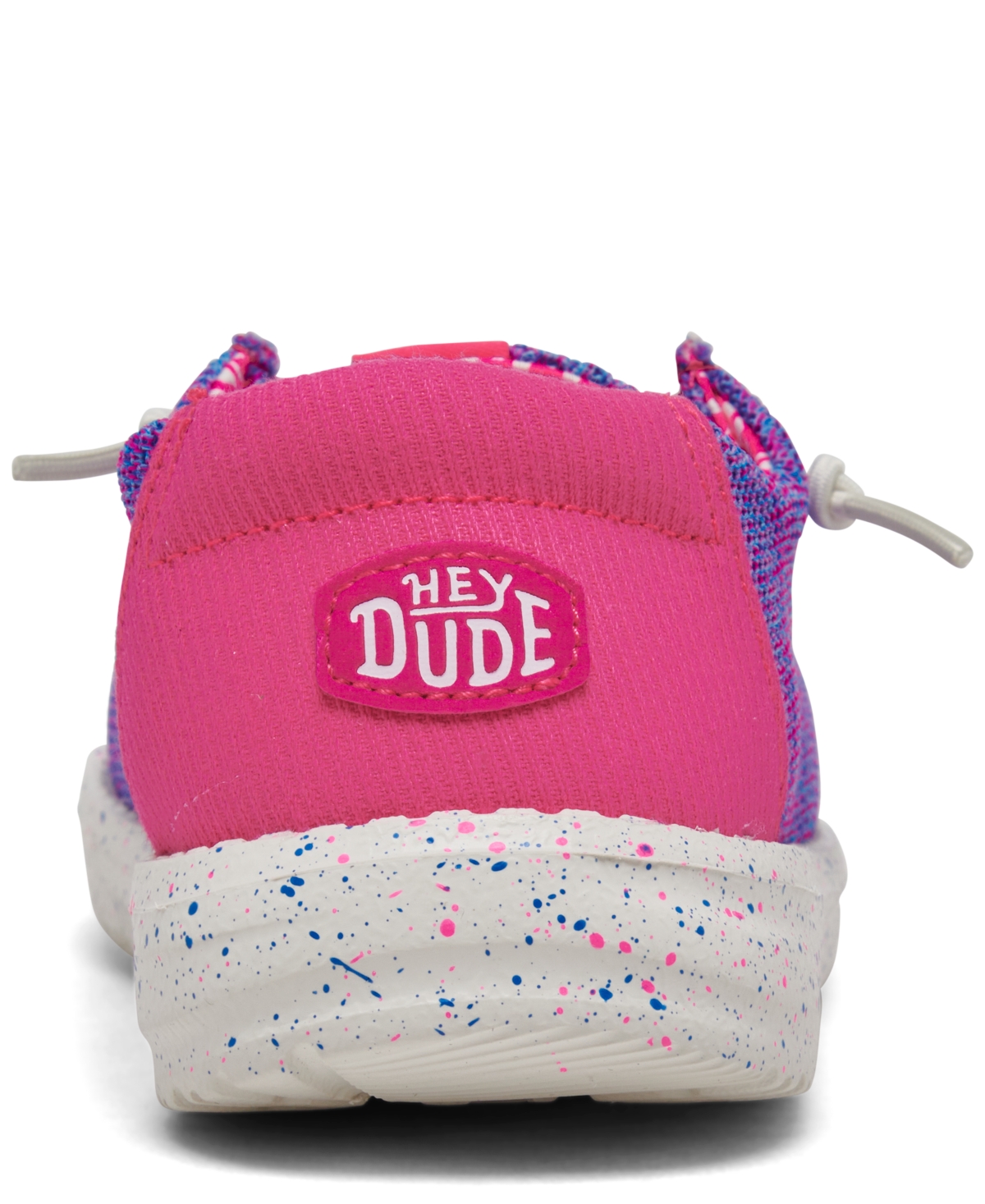 Hey Dude Little Girls Wendy Stretch Mesh Casual Moccasin Sneakers from Finish Line -Pink