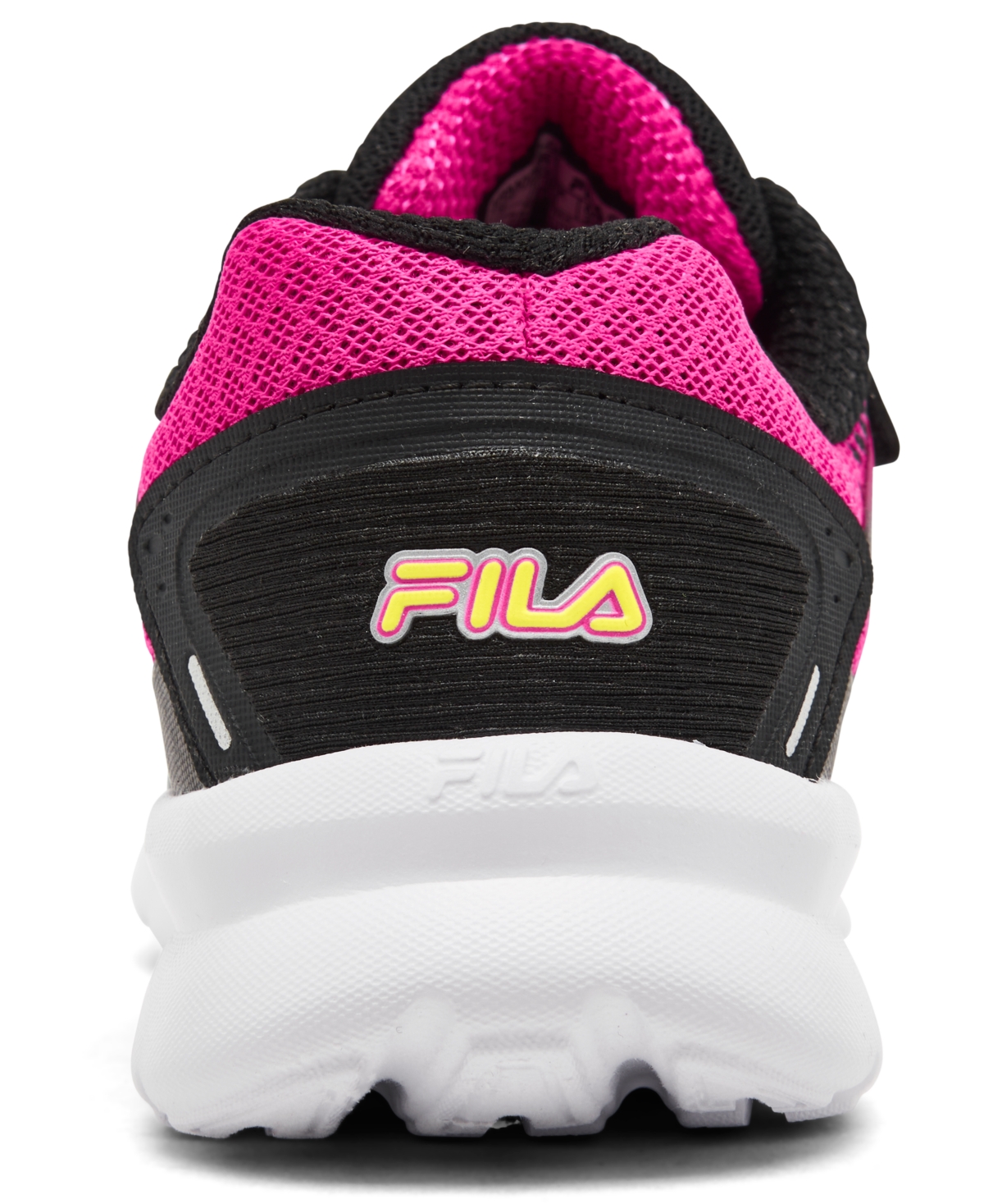 Fila Little Girls Finition 7 Fastening Strap Casual Sneakers from Finish Line -Pink