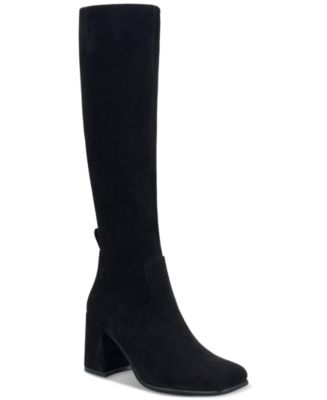 Jeffrey Campbell Women's Hotlava Square-Toe Block-Heel Boots - Macy's