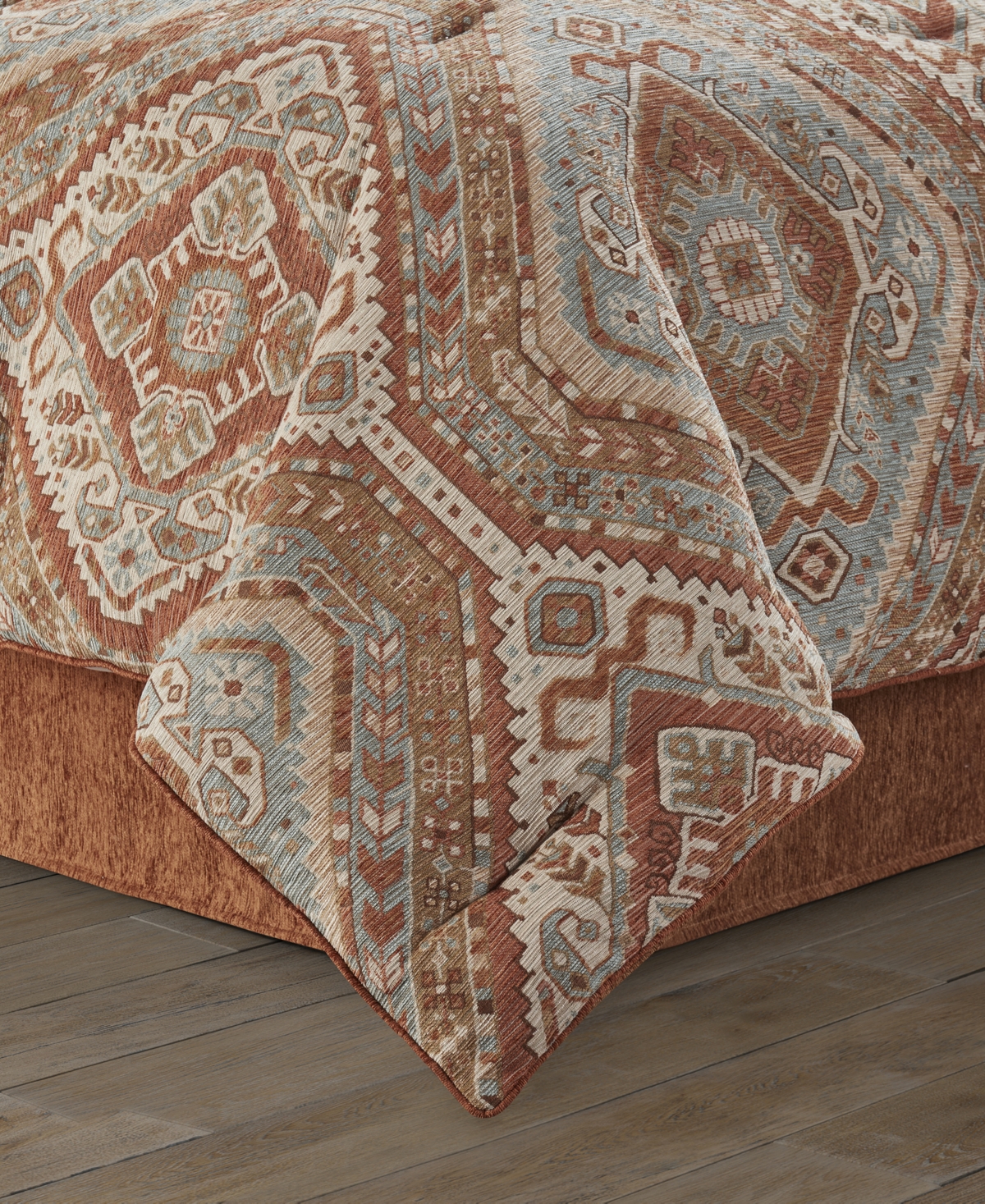 J Queen New York Jackson Lodge 4-pc. Comforter Set, King In Clay