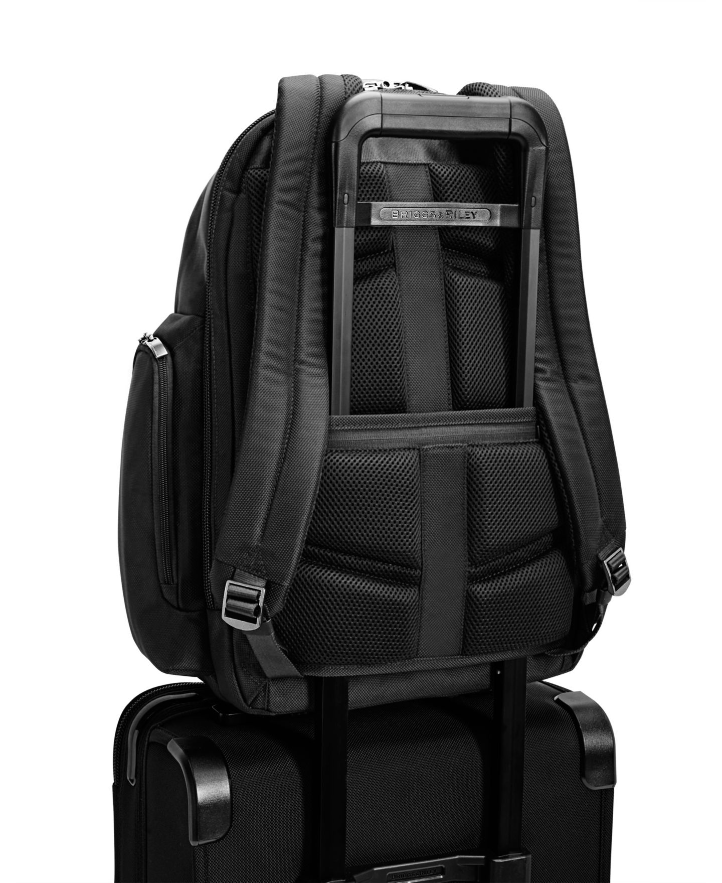 Рюкзак Briggs & Riley Work 2.0 Large 19" Cargo, цвет: Чёрный — фото 6
