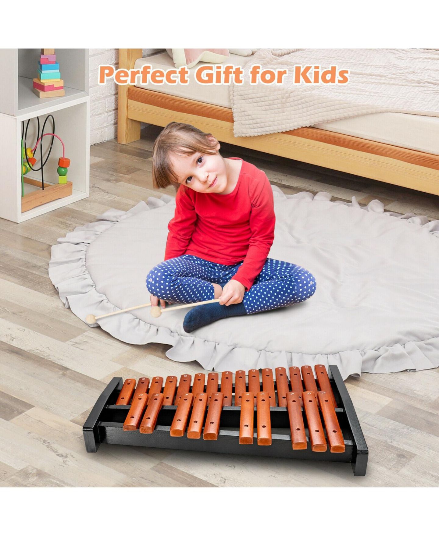 Детская игрушка SUGIFT 25-Note Wooden Xylophone, Ages 3+ — фото 3
