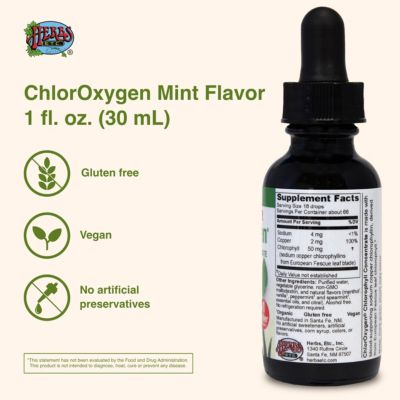 Herbs Etc. ChlorOxygen Mint, 1 FZ