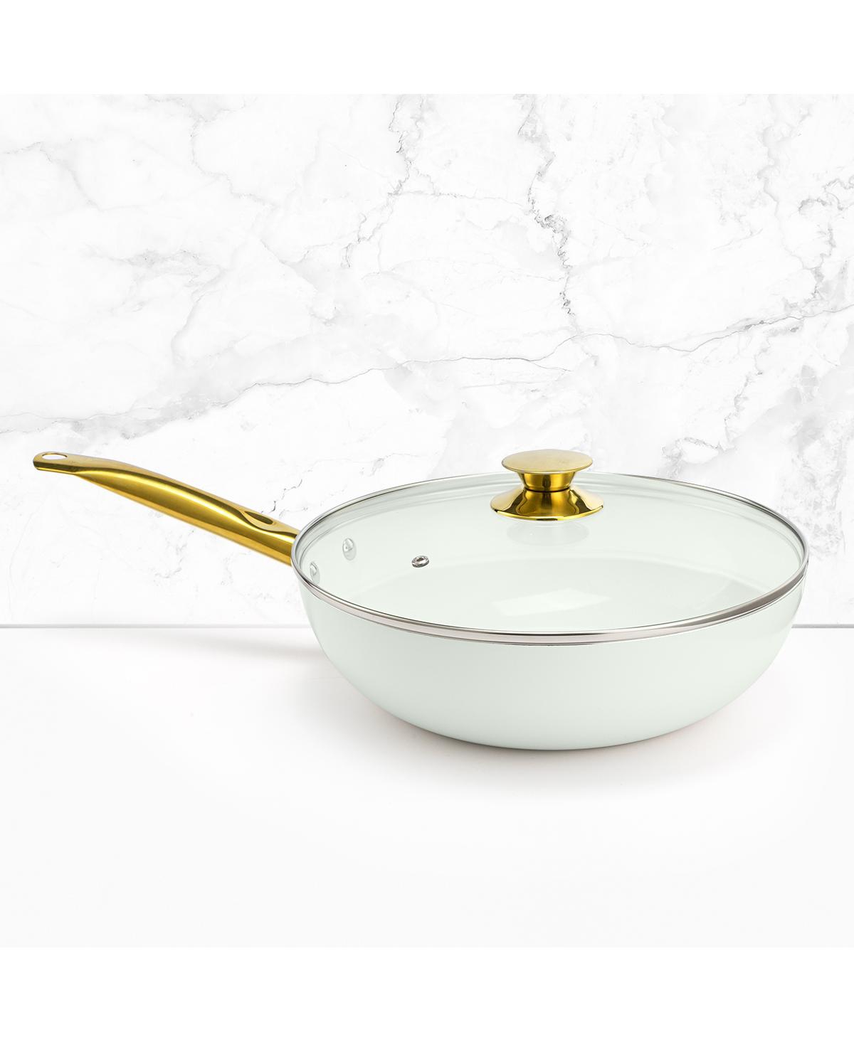 Holstein Housewares 12-inch Ceramic Nonstick Wok