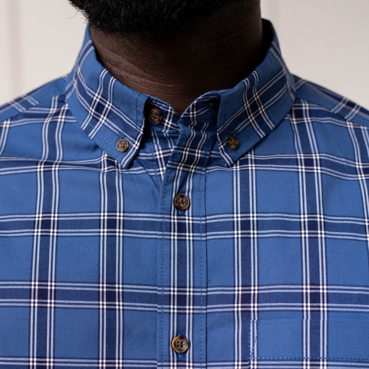 Men's Hope and Henry Organic Long Sleeve Stretch Poplin Button Down Shirt