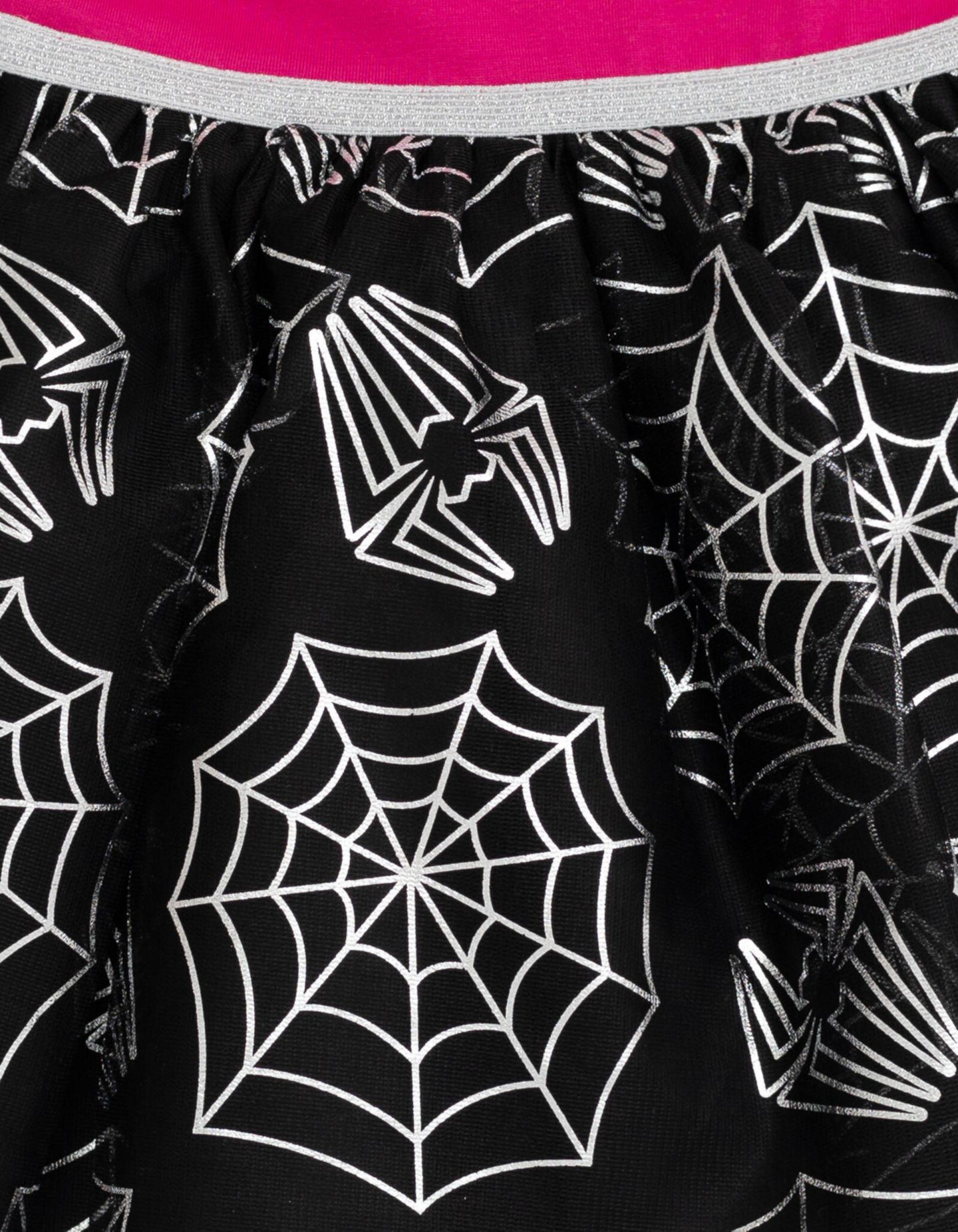 Платье Spider-Man Marvel Ghost Spider Tulle Tutu Dress to для девочек-малышей, цвет: Фиолетовый / Чёрный — фото 4