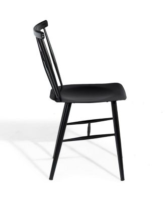 Set of 2 Modern Dining Chairs with Backrest