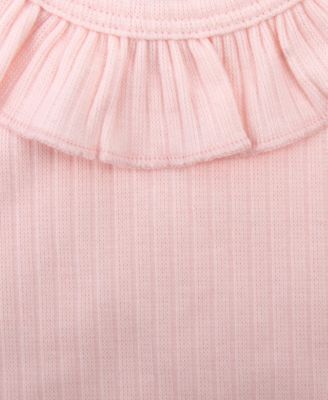 Baby Girl Bodysuit, Floral Bell Bottom Pant & Headband, 3-Piece Set