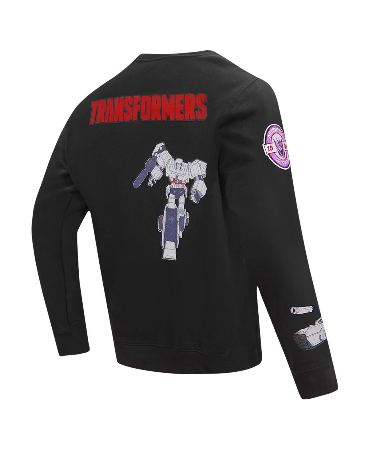 Shop Freeze Max Men's And Women's Bumblebee Transformers Happy And Together Pullover Sweatshirt In Black