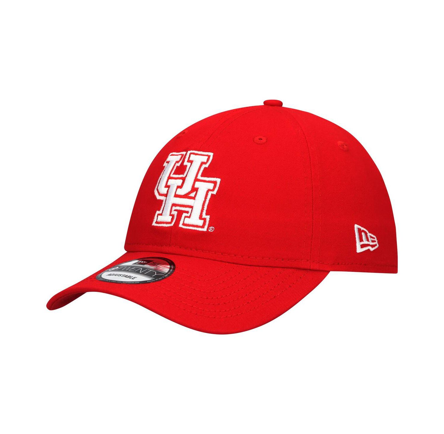 Men's Red Houston Cougars Team 9TWENTY Adjustable Hat