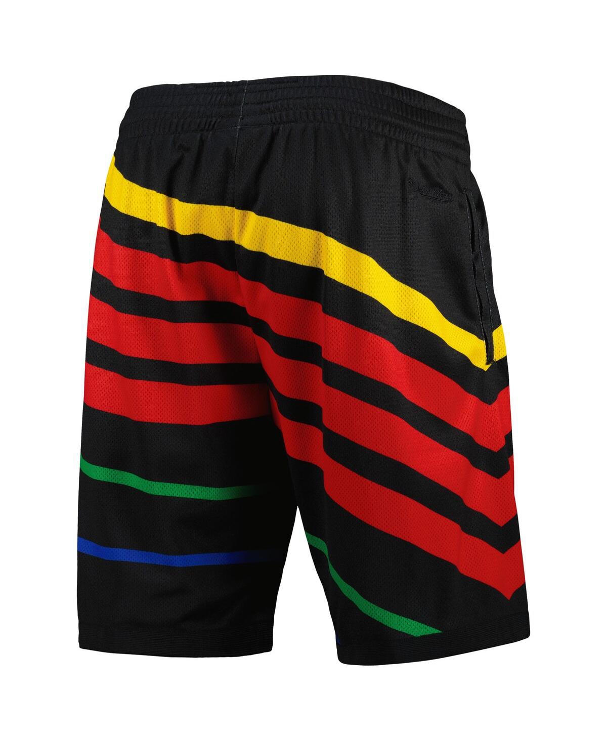Mitchell & Ness Men's Black Sporting Kansas City Swingman Shorts In Black