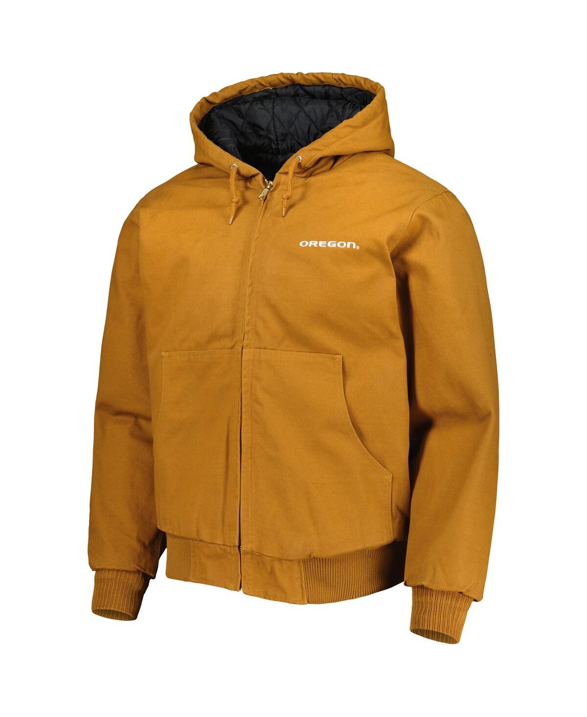Dunbrooke Men's Tan Oregon Ducks Dakota Full-Zip Hoodie