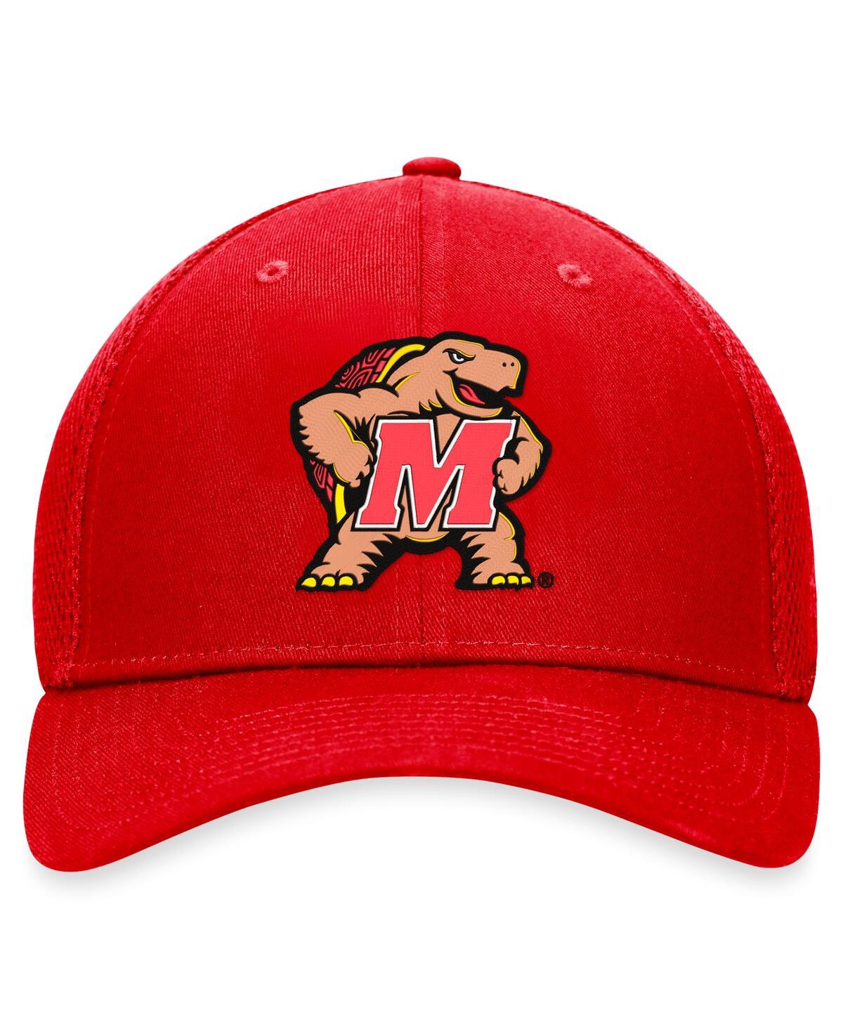 Top Of The World Men's Red Maryland Terrapins Spacer Flex Hat In Red
