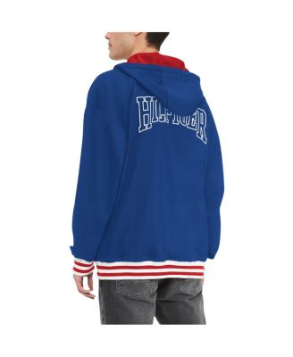 Men's Royal Buffalo Bills Aaron Quarter-Zip Hoodie