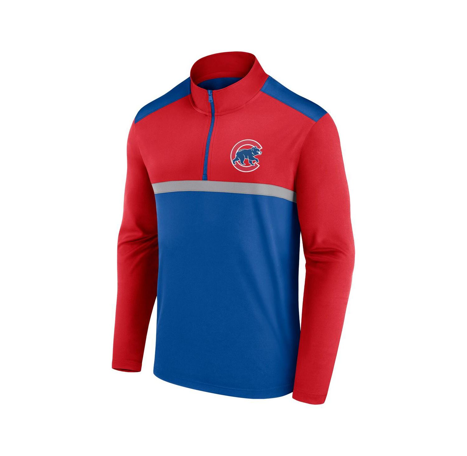 Men's Royal Chicago Cubs Unstoppable Quarter-Zip Top