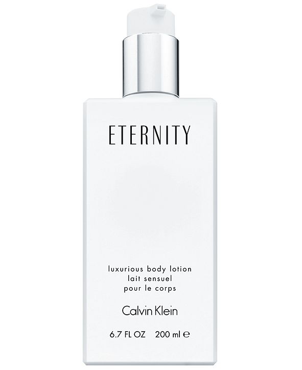 Calvin Klein ETERNITY Luxurious Body Lotion, 6.7 oz & Reviews - Shop ...