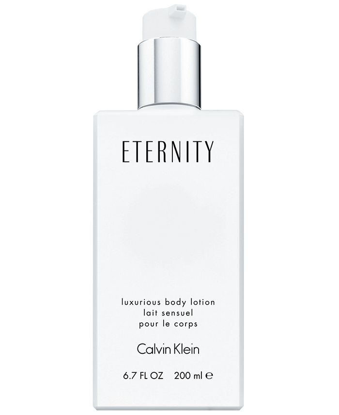 Calvin Klein ETERNITY Luxurious Body Lotion, 6.7 oz - Macy's