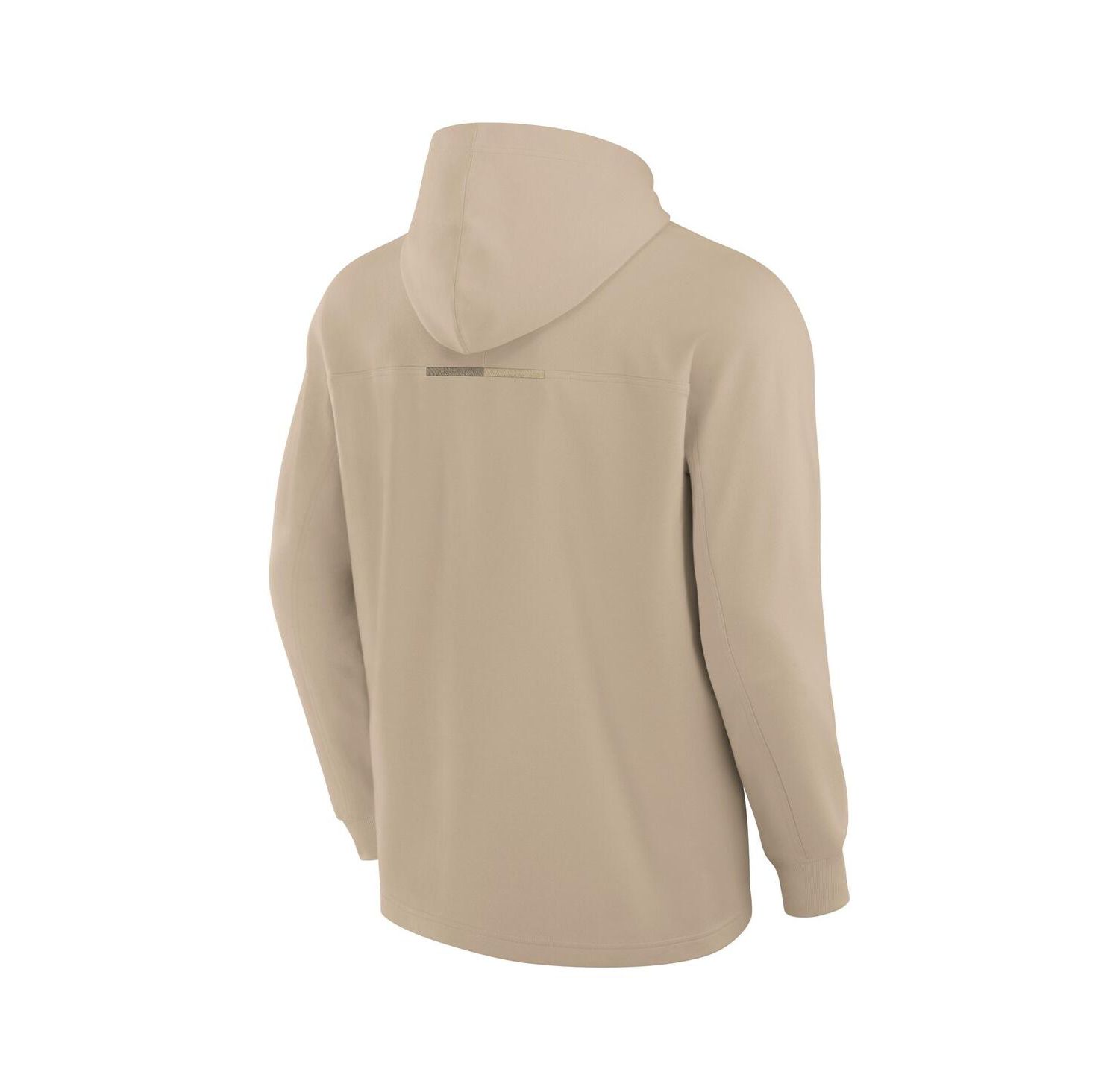 Men's Khaki Houston Astros Elements Lightweight Fleece Hoodie