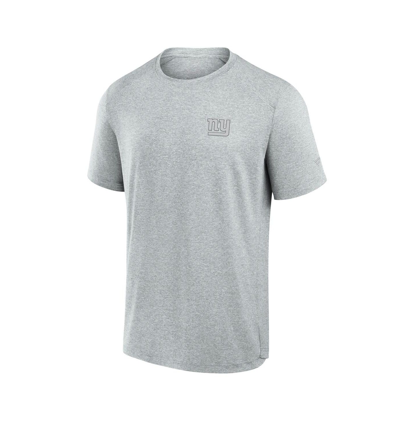 Мужская футболка Fanatics Gray New York Giants Front Office Tech — фото 2