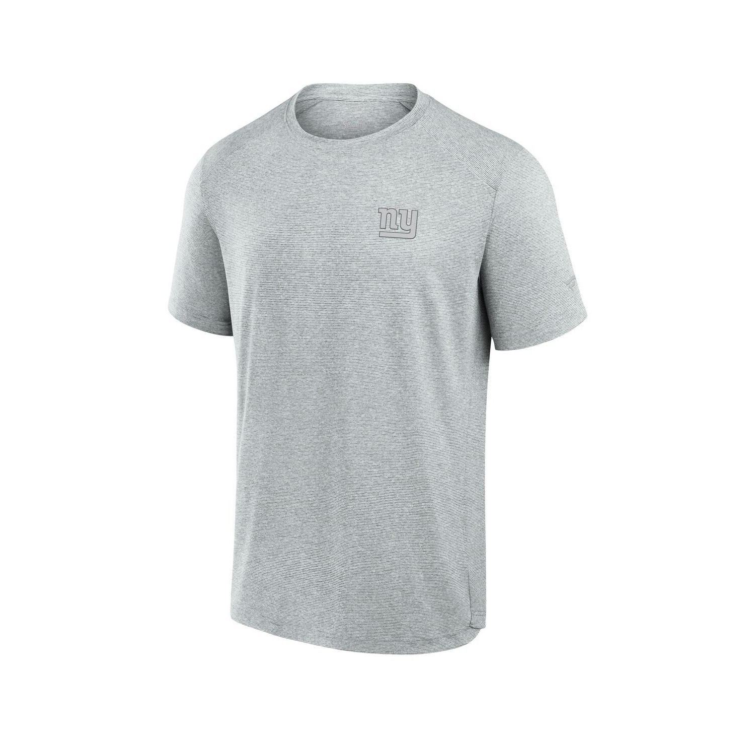 Men's Gray New York Giants Front Office Tech T-Shirt