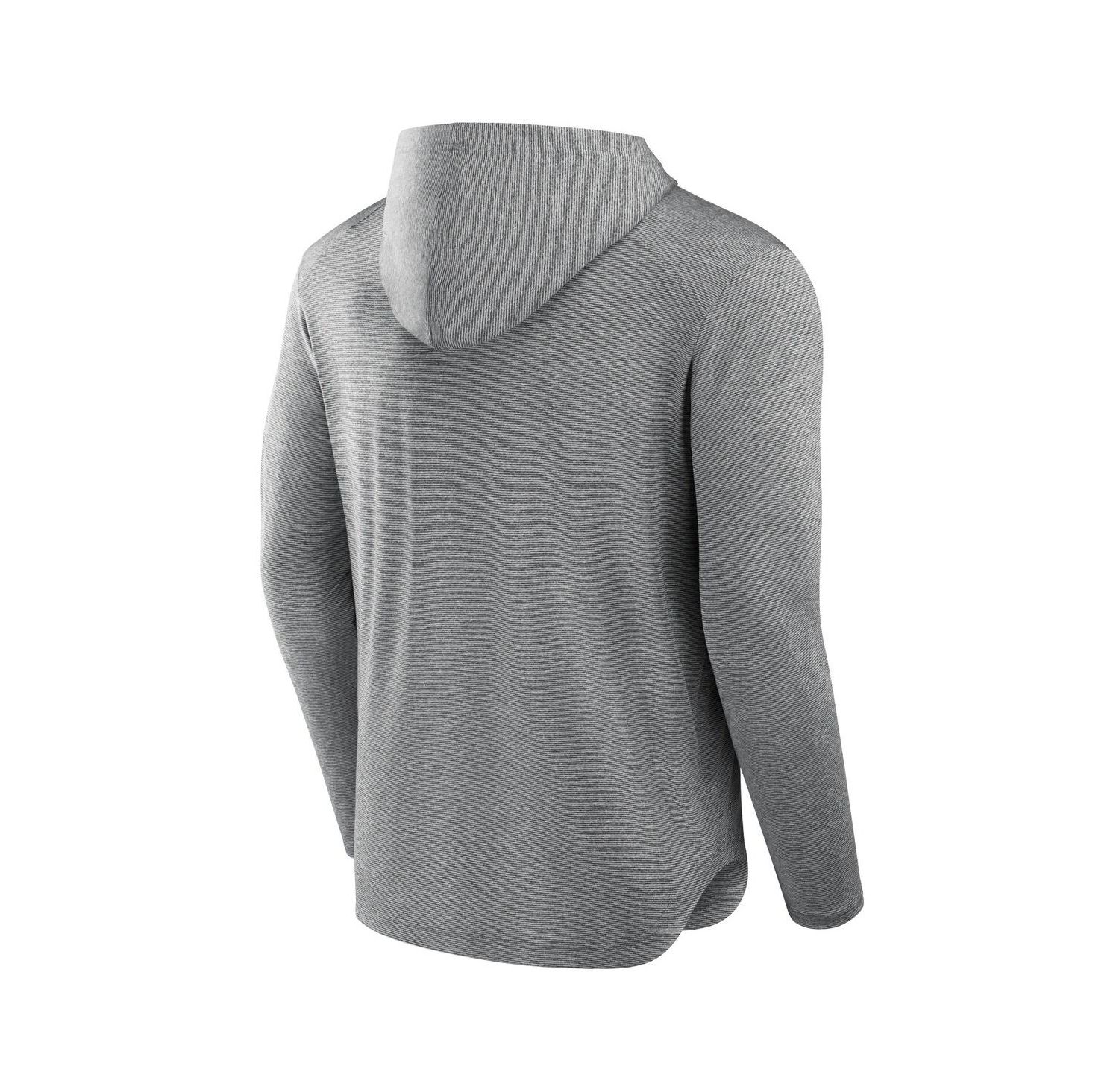 Men's Gray Cincinnati Bengals Front Office Tech Lightweight Hoodie T-Shirt