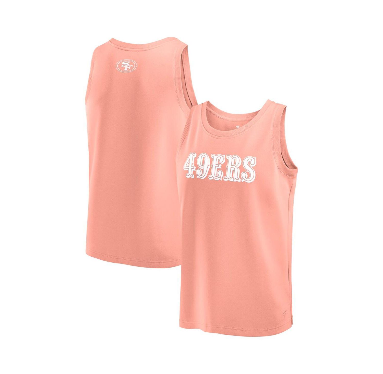 Men's Coral San Francisco 49ers Elements Tank Top