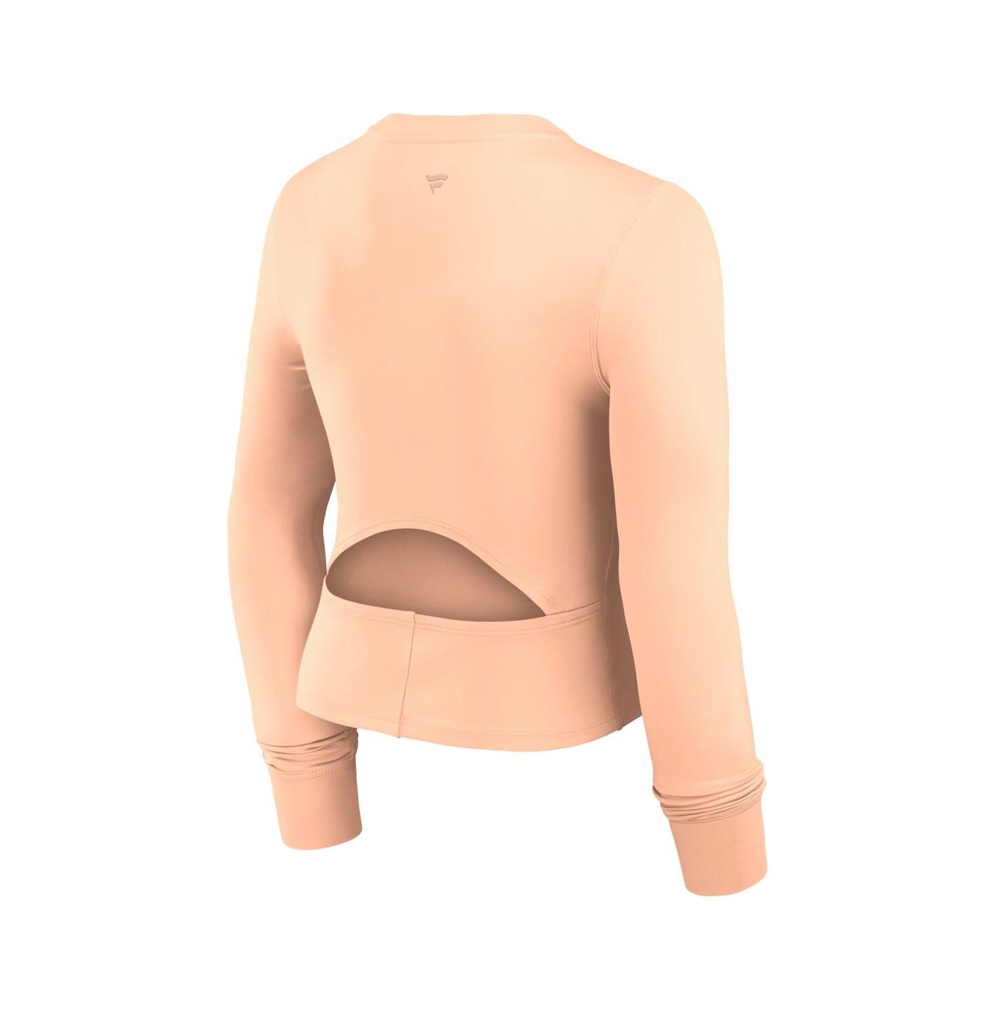 Женский топ Fanatics Pink San Francisco Giants Studio Fitted Long Sleeve Gym — фото 3