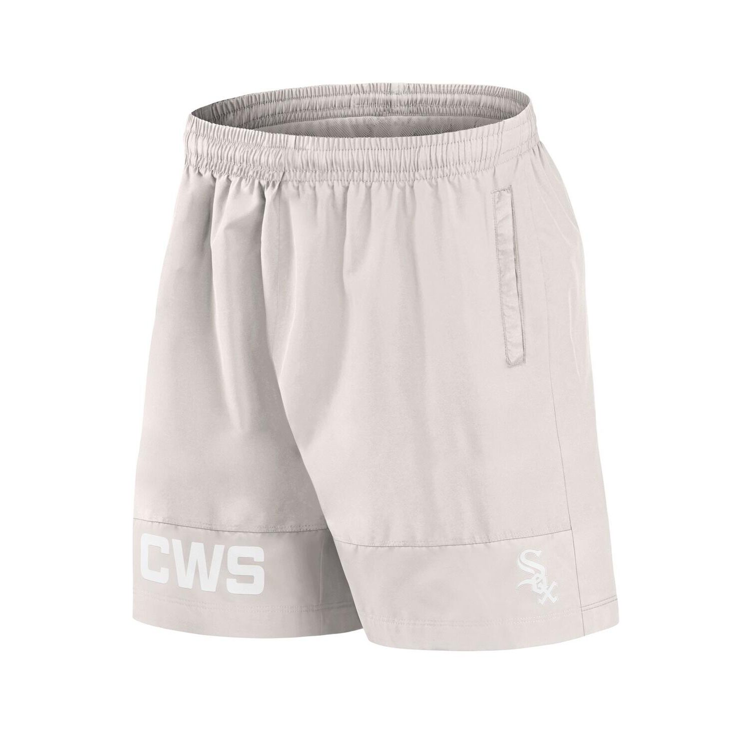 Men's Cream Chicago White Sox Elements Swim Shorts
