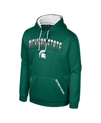 Men's Green Michigan State Spartans Reese Pullover Hoodie