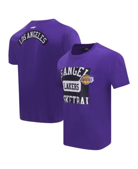 Мужская футболка Pro Standard Purple Los Angeles Lakers Made To Play Drop Shoulder
