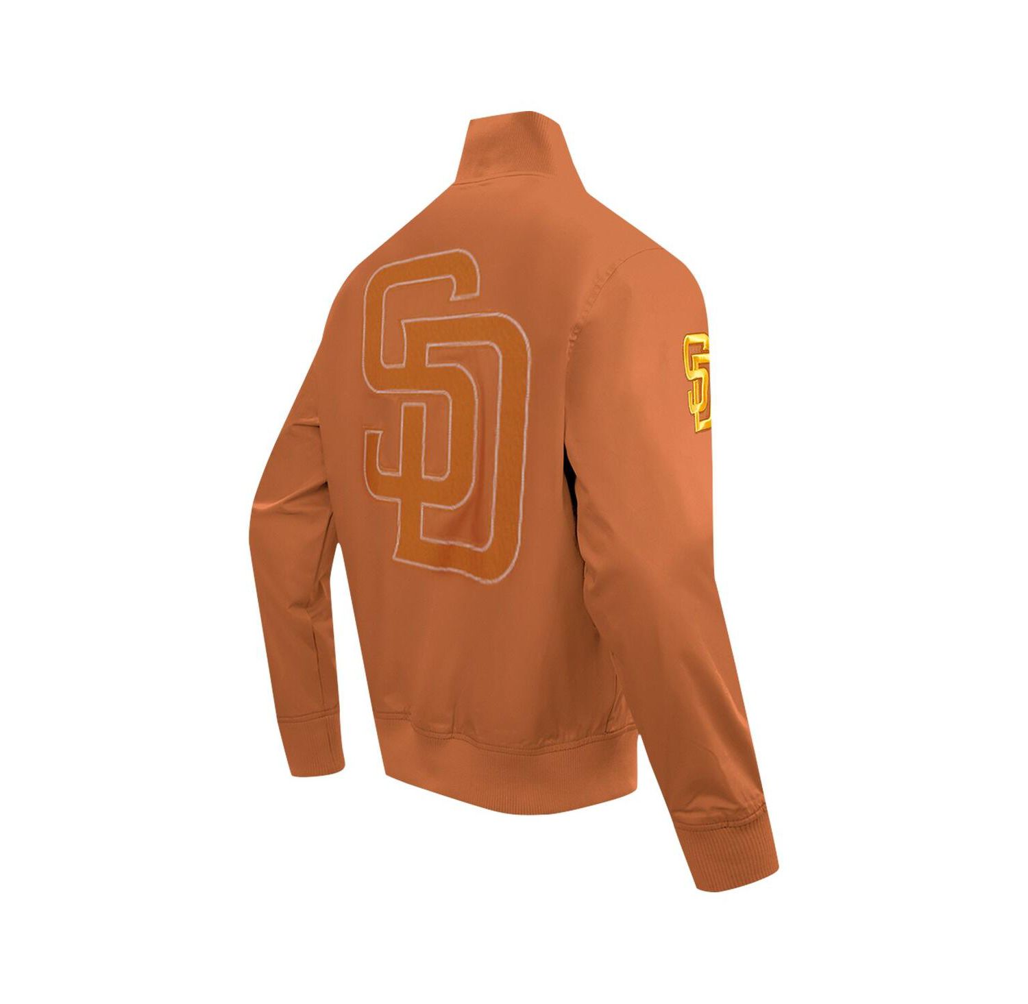 Men's Brown San Diego Padres Paint The City Twill Full-Zip Jacket