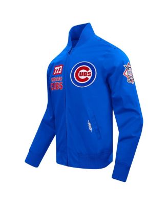 Men's Royal Chicago Cubs Area Code Twill Full-Zip Jacket
