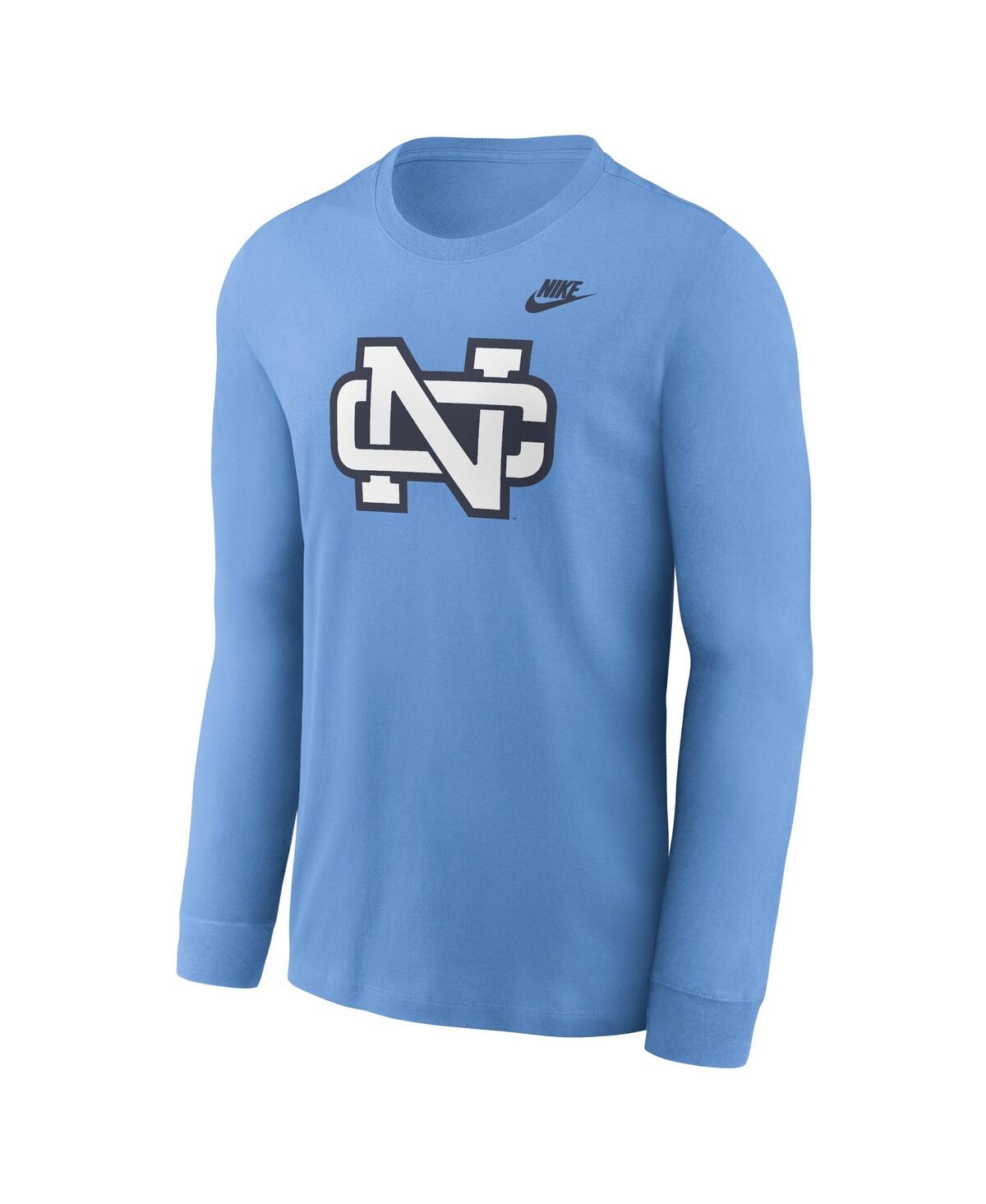 Nike Men's Carolina Blue North Carolina Tar Heels Legacy Primary Logo Long Sleeve T-Shirt